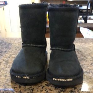 Toddler girl black Ugg boots